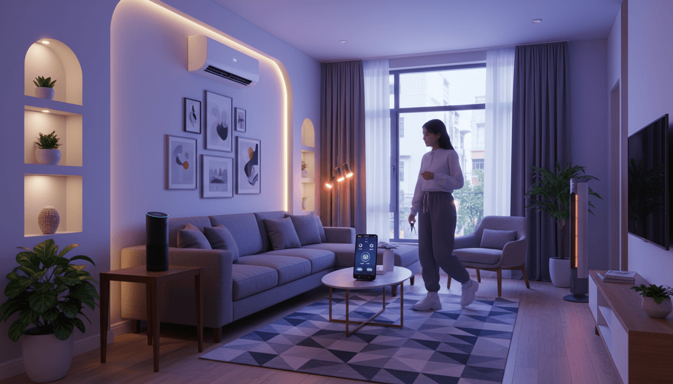 Xu Hướng 2: Tích Hợp Công Nghệ Thông Minh (Smart Home) - Sống 